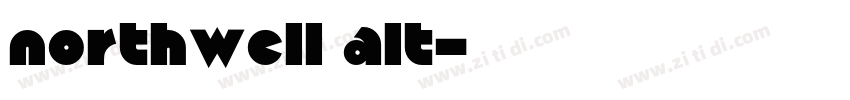 northwell alt字体转换